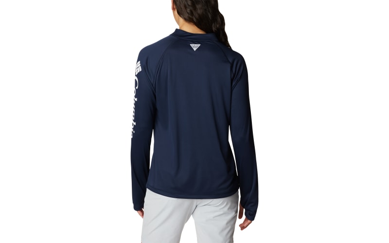 Columbia PFG Tidal Tee Quarter-Zip Long Sleeve Shirt for Ladies
