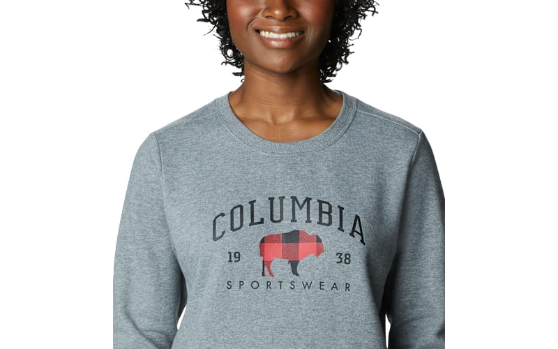 Columbia Hart Mountain II Graphic Long-Sleeve Crew for Ladies
