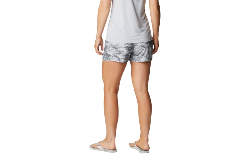 Columbia PFG Tidal II Shorts for Ladies Cool Grey PFG Camo Print S 3