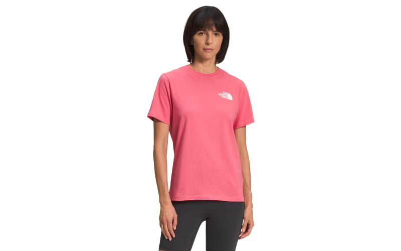 North face pink shirt shop