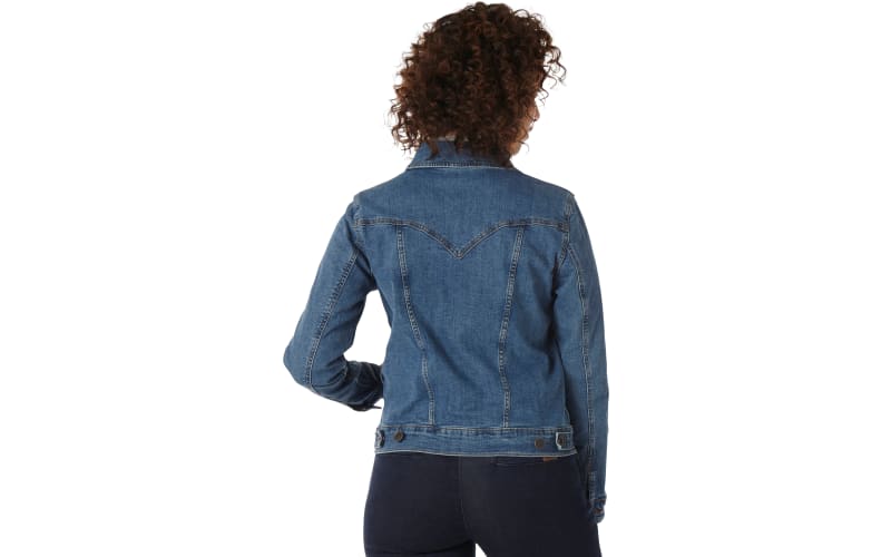 Wrangler Unlined Western Denim Jacket for Ladies Bass Pro Shops