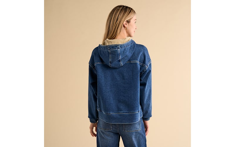 Natural Reflections Daybreak Denim Pullover Hoodie | Mack's