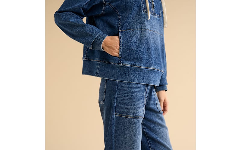 Natural Reflections Daybreak Denim Pullover Hoodie | Mack's