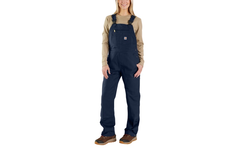 Carhartt Flame-Resistant Rugged Flex Loose-Fit Duck Bib Overalls