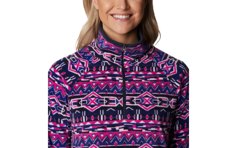 Womens columbia glacial fleece half zip on sale