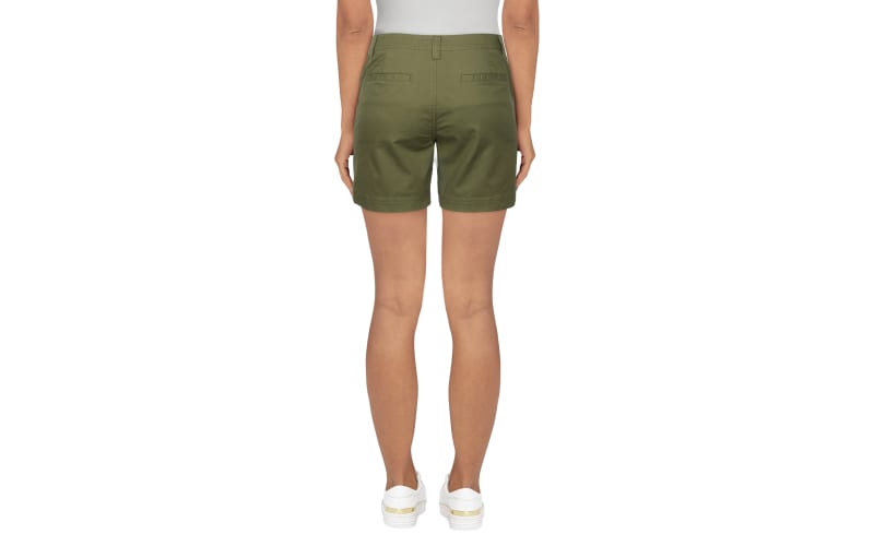 Ladies twill shorts sales