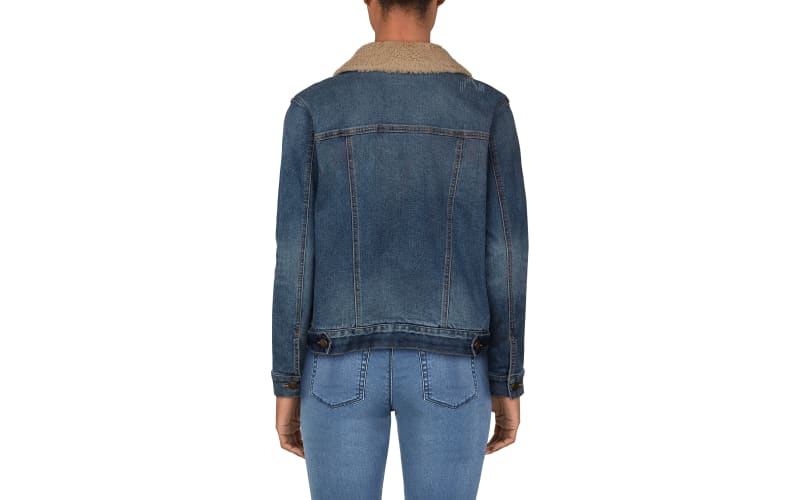 Fleece Lined Denim Jacket