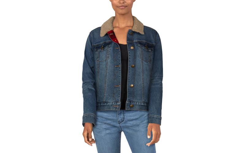 Natural Reflections Fleece-Lined Denim Jacket for Ladies | Bass Shops