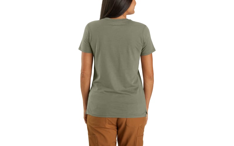 Carhartt Relaxed-Fit Lightweight Graphic V-Neck Short-Sleeve