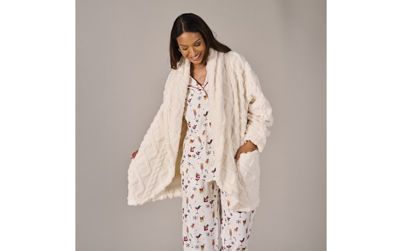 Natural Reflections Cable Knit Cocoon Cardigan | Bass Pro Shops