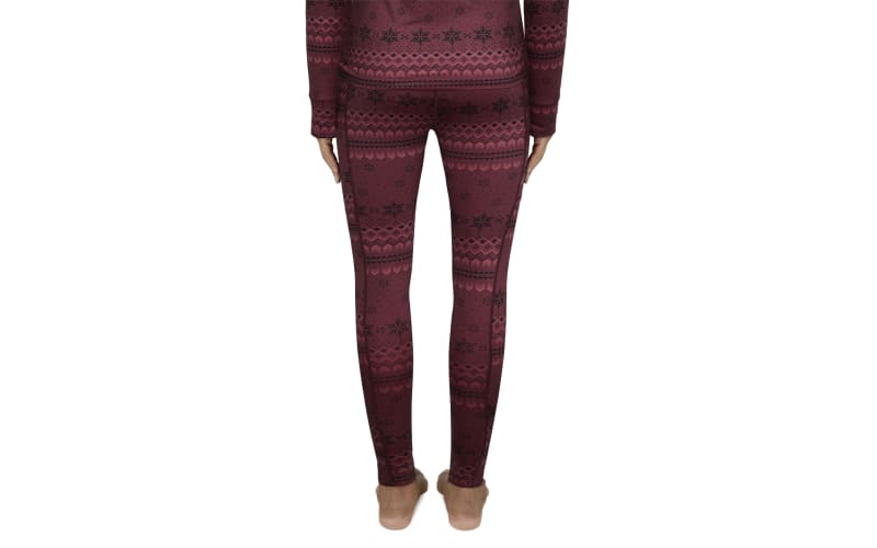 Ladies outlet burgundy leggings