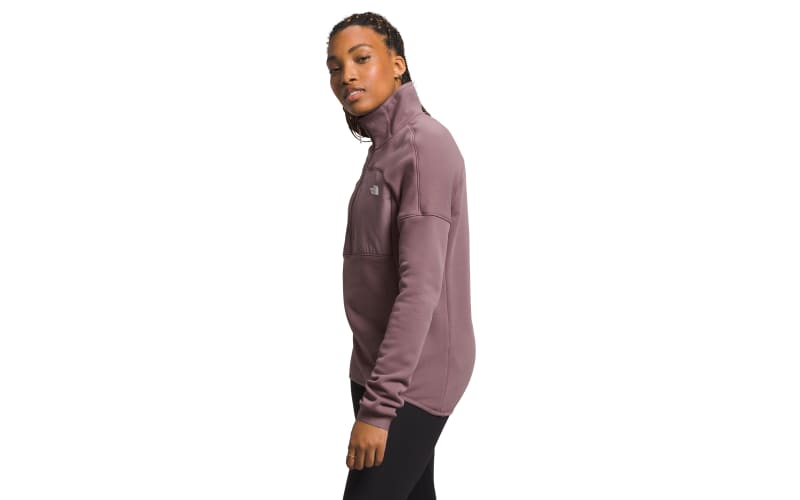 Womens north face pullover fleece discount