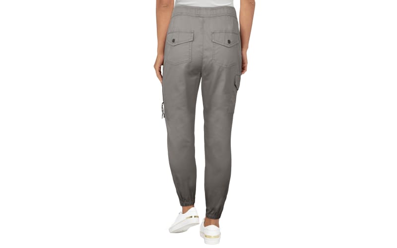 Womens twill jogger pants shop