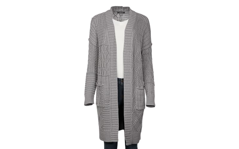 Natural Reflections Mixed-Stitch Cardigan | Cabela's