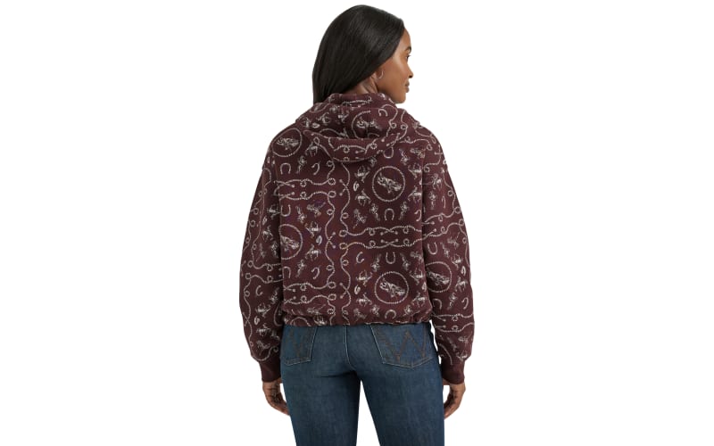 Wrangler Retro Punchy Cinched Hoodie for Ladies