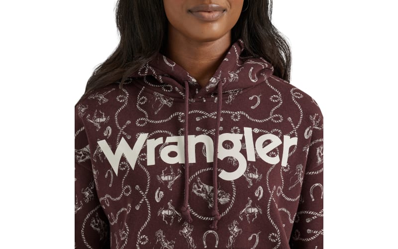 Wrangler Retro Punchy Cinched Hoodie for Ladies