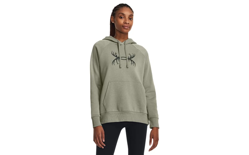 Under Armour Rival Antler Graphic Long-Sleeve Hoodie for Ladies