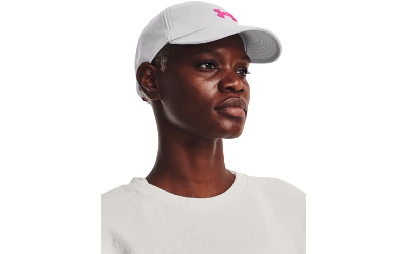 Under Armour Women's UA Blitzing Adjustable Cap, White