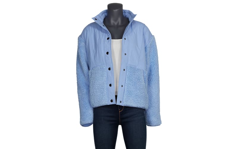 リラックス Natural Reflections Drop-Shoulder Snap Sherpa Jacket | Cabela's