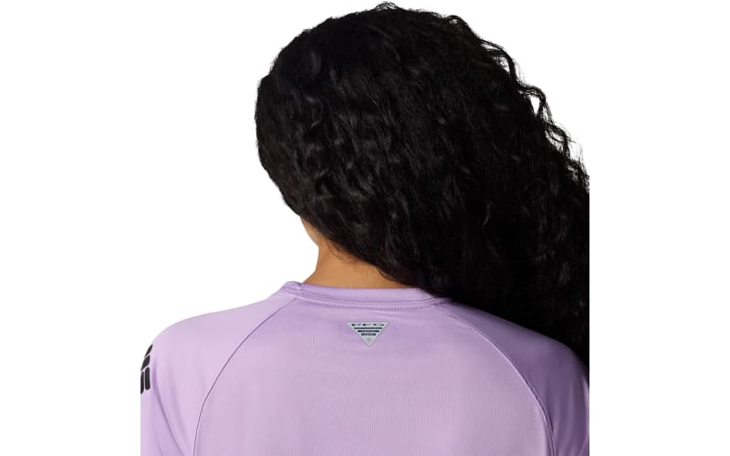 コロンビア Columbia Tidal Tee 1u002F4 ジップ レディース シャツ トップス Hydrangea/Black Logo Amazon.com: Columbia Women's Tidal Tee 1/4 Zip, Bright