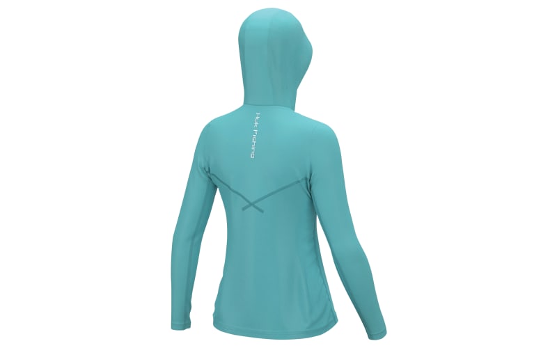 Huk Icon X Quarter Zip Long Sleeve Hoodie for Ladies Cabela s