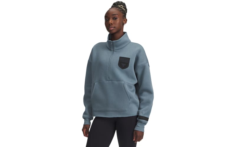 Under Armour Project Rock Vets Day Half-Zip Sweatshirt | Mack's