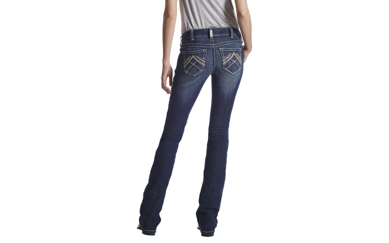 Ariat R.E.A.L. Perfect Rise Bootcut Rosa Jeans for Ladies