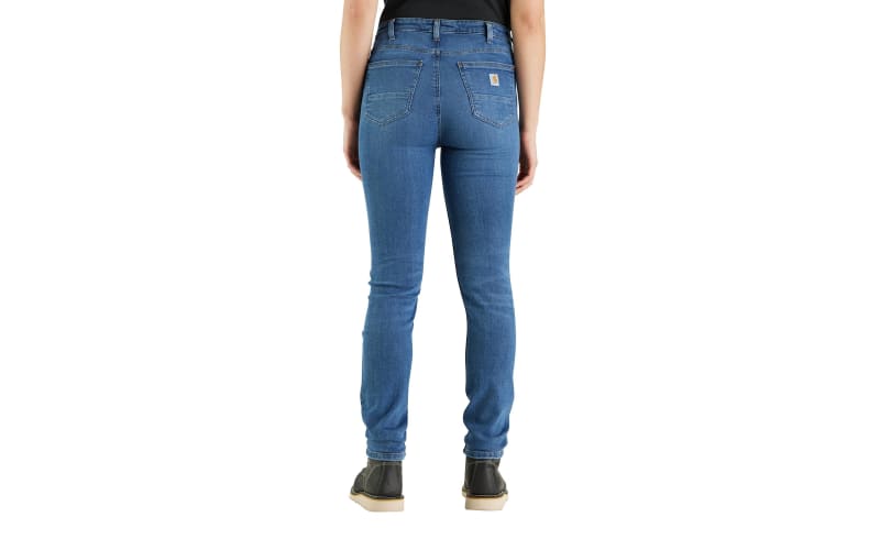 Natural Reflections High-Rise Slim-Leg Jeans for Ladies