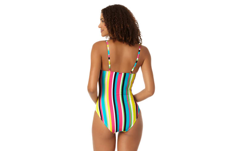 Live In Color Shirred Lingerie Maillot One Piece Swimsuit – Anne Cole