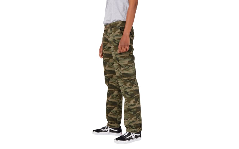 Dickies Stretch Twill Relaxed-Fit Cargo Pants for Ladies