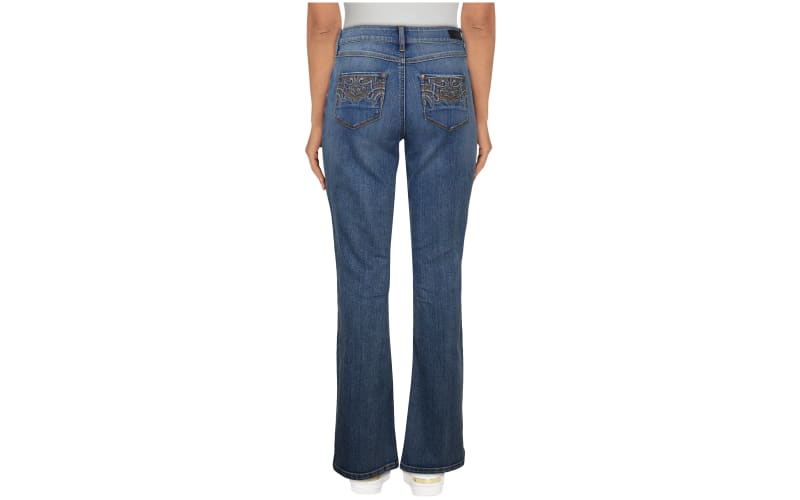 Natural reflections bootcut jeans store