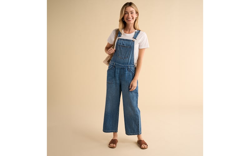 Natural Reflections Blossom Ridge Crop Overalls | Cabela's