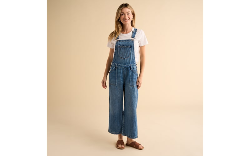 Natural Reflections Blossom Ridge Crop Overalls | Cabela's