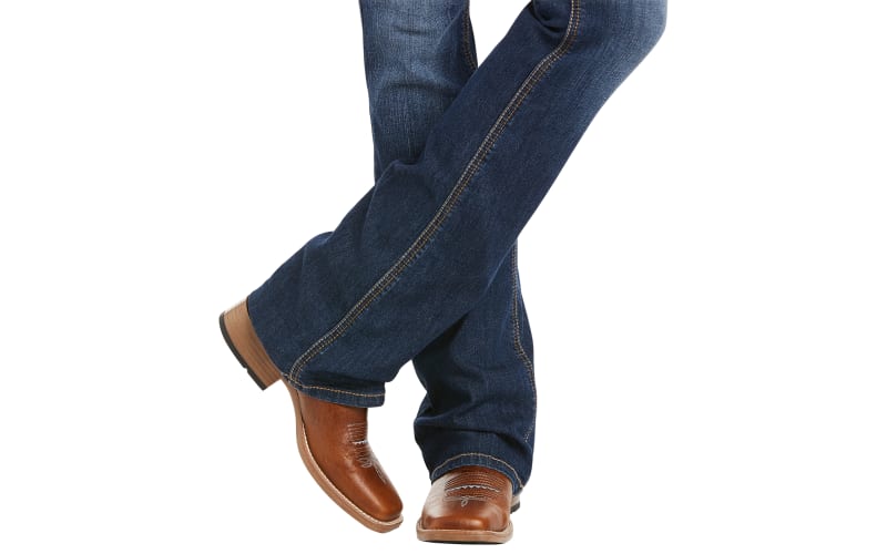 Ariat R.E.A.L. Perfect Rise Bootcut Rosa Jeans for Ladies