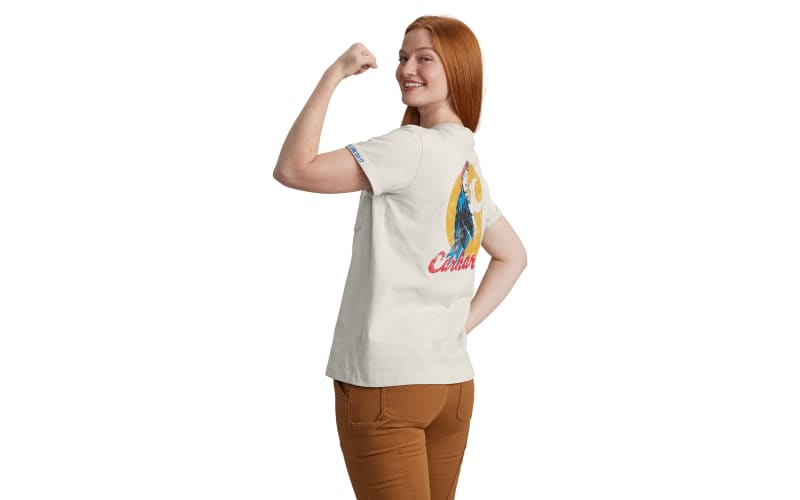Carhartt Love of Labor Graphic Loose-Fit Heavyweight Short-Sleeve T-Shirt for Ladies