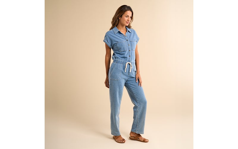 Natural Reflections Knit Denim Jumpsuit | Bass Pro Shops