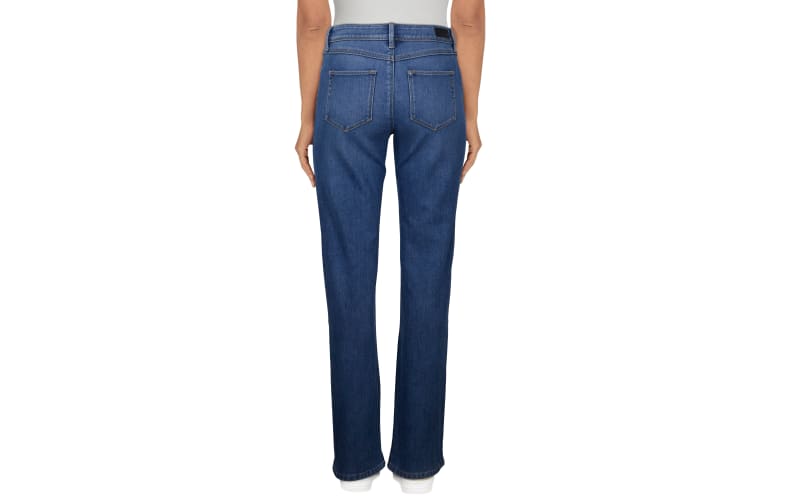 Women's Fleece Lined Jeans High Waisted Stretch Denim Skinny Pants