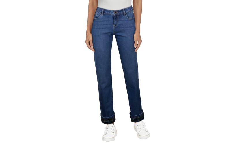 Cabela's fleece lined jeans womens cheap