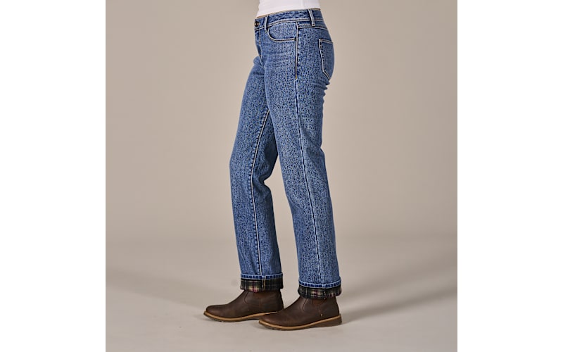 Natural Reflections Bonded Fleece-Lined Jeans Cabela's