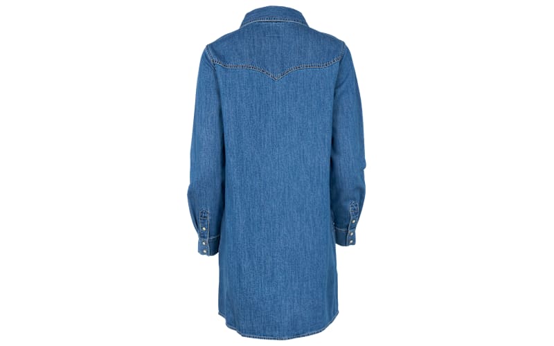 red denim dress Levi's Erin Mini Denim Dress – FEMALE main image 0