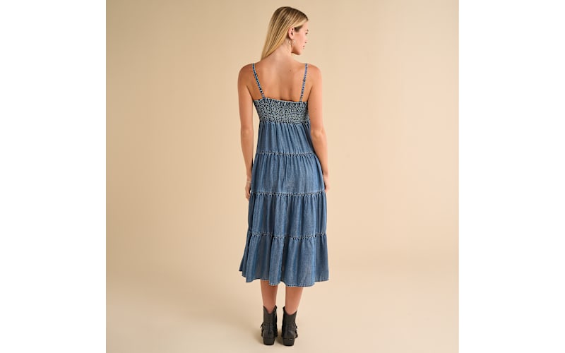 Natural Reflections Chambray Maxi Dress | Cabela's