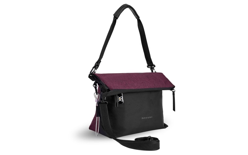 Sherpani Anti Theft Vale at Crossbody Bag - Carbon