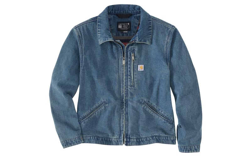 Carhartt Loose-Fit Denim Detroit Jacket for Ladies | Bass