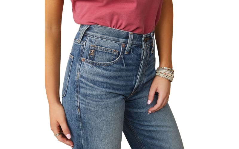 Ariat Ultra-High-Rise Tomboy Wide Jeans for Ladies