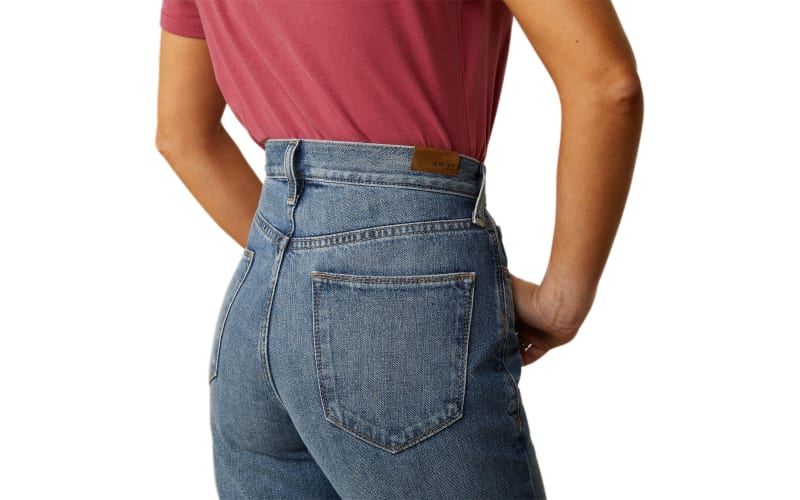 Ariat Ultra-High-Rise Tomboy Wide Jeans for Ladies