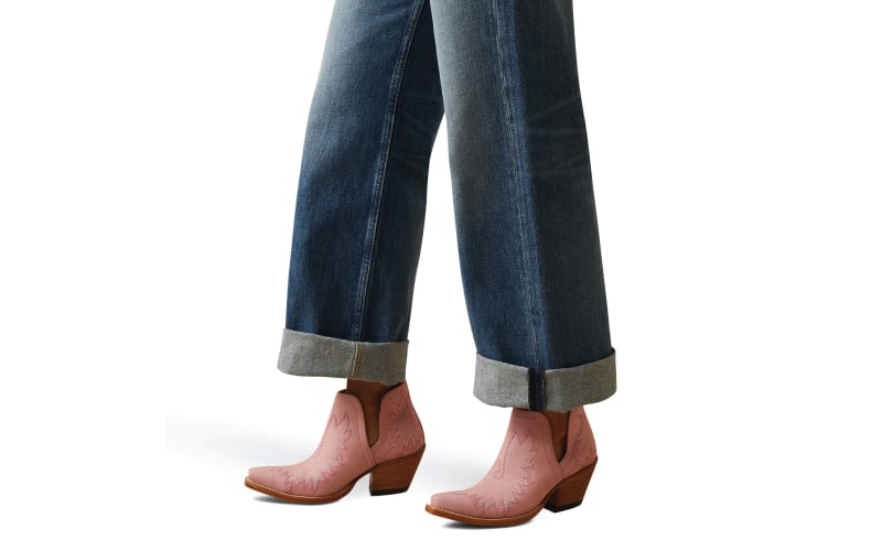 Ariat Ultra-High-Rise Tomboy Wide Jeans for Ladies