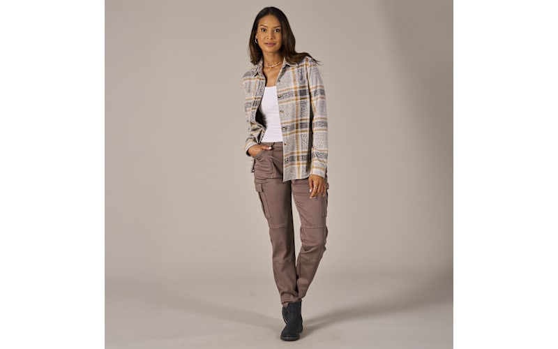 Natural Reflections River Basin Sweater-Knit Long-Sleeve Shirt