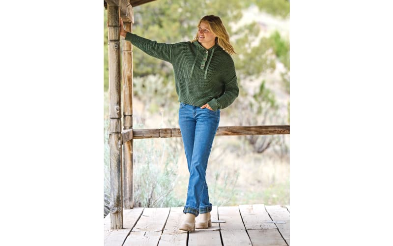 Natural reflections flannel lined jeans sales