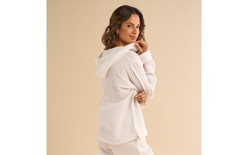 Natural Reflections Double-Cloth Baja Hoodie | Cabela's