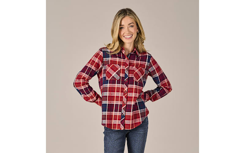 Natural Reflections Cane Creek Flannel Long-Sleeve Shirt | Cabela's